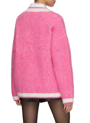 背面 - 点击放大 - MING MA - 撞色纽扣开衫