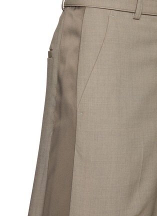  - SACAI - 不对称褶裥六分裤