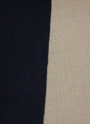  - SACAI - 拼接圆领上衣