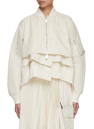 首图 - 点击放大 - SACAI - 拉链短款飞行员外套