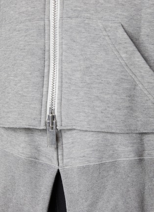  - SACAI - 层叠连帽卫衣