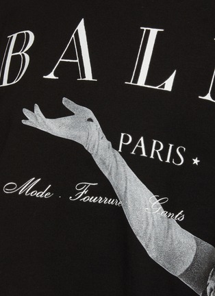  - BALMAIN - LOGO 短款 T 恤