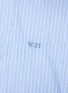 - N°21 - LOGO 刺绣条纹 T 恤
