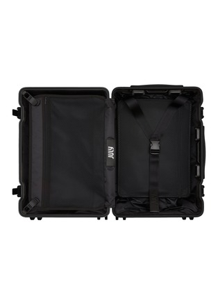 细节 –点击放大 - JULY - 28 寸双锁行李箱 — 哑光棕色