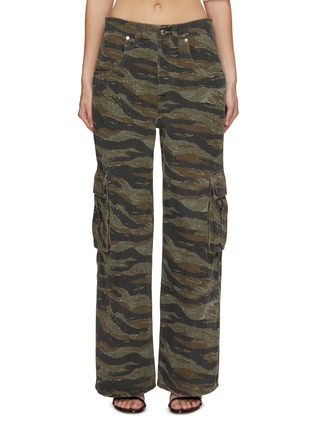 首图 - 点击放大 - ALEXANDERWANG - 迷彩直筒阔腿裤