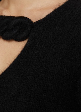  - ALEXANDERWANG - 结饰短款针织衫