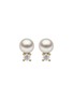 首图 - 点击放大 - YOKO LONDON - Trend Diamond Pearl 18K Gold Stud Earrings