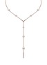 首图 - 点击放大 - YOKO LONDON - Trend Diamond Pearl 18K Rose Gold Necklace