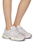 模特儿示范图 - 点击放大 - NEW BALANCE - 9060 拼接运动鞋
