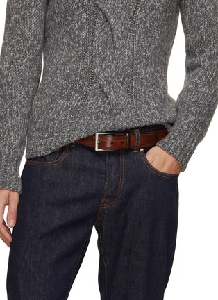 模特示范图 - 点击放大 - MAGNANNI - 真皮腰带