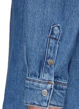  - FRAME - 牛仔衬衫式连衣裙