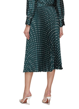 背面 - 点击放大 - MARELLA - Pleated Print Midi Skirt