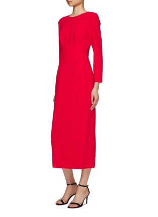 细节 - 点击放大 - CAROLINA HERRERA - 圆领两件套连衣裙