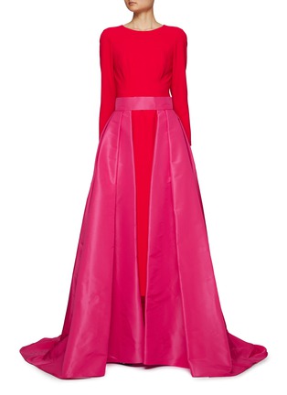 首图 - 点击放大 - CAROLINA HERRERA - 圆领两件套连衣裙
