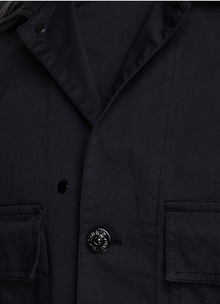  - STONE ISLAND - 混棉双口袋夹克