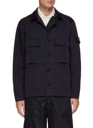 首图 - 点击放大 - STONE ISLAND - 混棉双口袋夹克