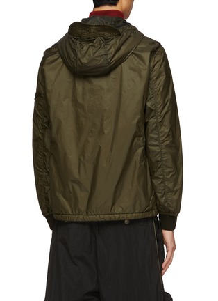 背面 - 点击放大 - STONE ISLAND - 拉链连帽尼龙夹克