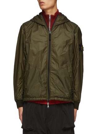 首图 - 点击放大 - STONE ISLAND - 拉链连帽尼龙夹克