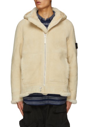 首图 - 点击放大 - STONE ISLAND - 皮毛一体连帽外套
