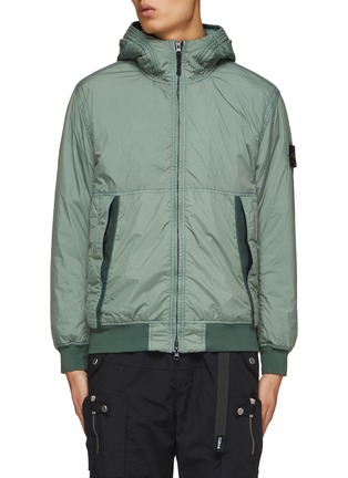 首图 - 点击放大 - STONE ISLAND - 防水尼龙连帽夹克