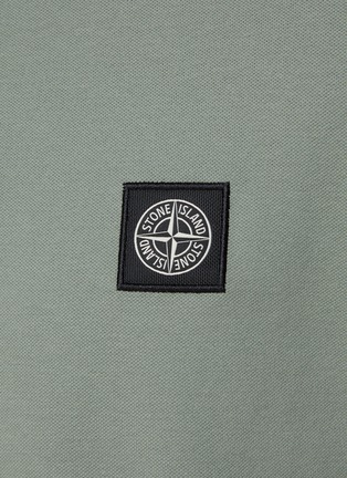  - STONE ISLAND - LOGO 饰纯棉 POLO 衫