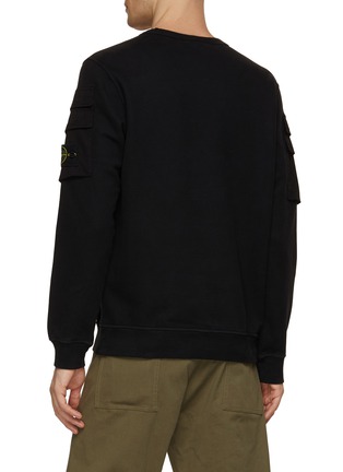 背面 - 点击放大 - STONE ISLAND - LOGO 拼贴卫衣
