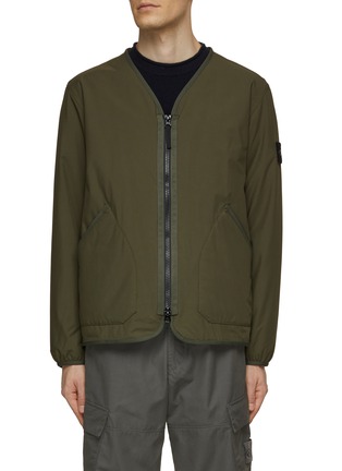 首图 - 点击放大 - STONE ISLAND - 拉链 V 领外套