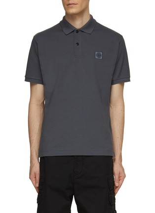 首图 - 点击放大 - STONE ISLAND - 半开襟 POLO 衫