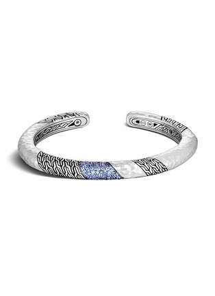 首图 - 点击放大 - JOHN HARDY - Classic Chain Sapphire Silver Bangle — Size M