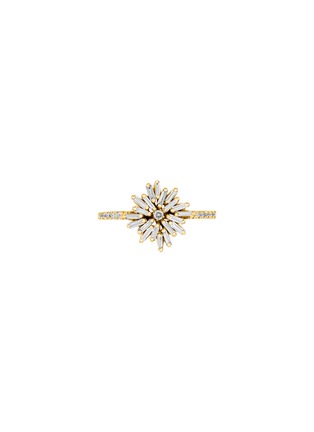 首图 - 点击放大 - SUZANNE KALAN - Classic Diamond 18K Gold Spark Ring — Size 6
