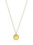 首图 - 点击放大 - SUZANNE KALAN - Golden Diamond 18K Gold Circle Mini Pendant Necklace