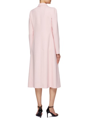 背面 - 点击放大 - GIAMBATTISTA VALLI - 双排扣羊毛外套