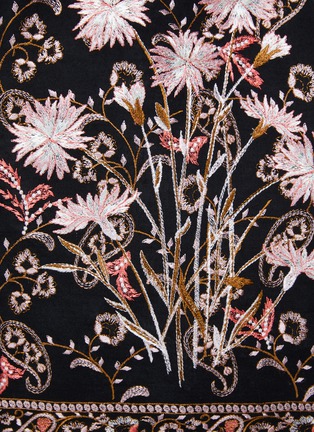  - GIAMBATTISTA VALLI - 花卉刺绣背心