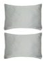 首图 –点击放大 - RIVOLTA CARMIGNANI - LAZY SILK 真丝枕套两件套 — 浅灰色