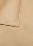 细节 –点击放大 - RIVOLTA CARMIGNANI - LOUNGE 加大双人床棉质床笠 — 驼色