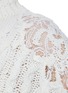  - ERMANNO SCERVINO - 蕾丝袖针织衫