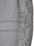  - ERMANNO SCERVINO - 花卉刺绣混纺羊毛外套