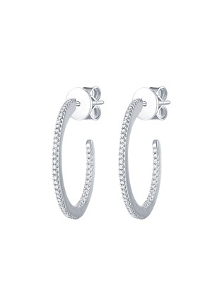 首图 - 点击放大 - LC COLLECTION JEWELLERY - Diamond 18K White Gold Earrings