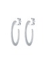 首图 - 点击放大 - LC COLLECTION JEWELLERY - Diamond 18K White Gold Earrings