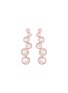 首图 - 点击放大 - LC COLLECTION JEWELLERY - Diamond 18K Rose Gold Earrings