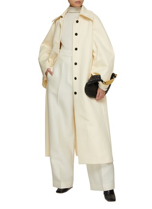 模特儿示范图 - 点击放大 - CALCATERRA - 半高领针织衫