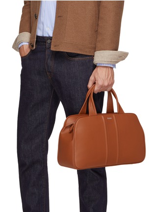 模特儿示范图 - 点击放大 - CONNOLLY - Leather Driving Bag