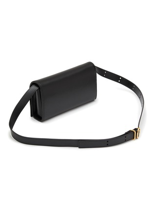 细节 - 点击放大 - JIL SANDER - ALL DAY 真皮翻盖单肩包