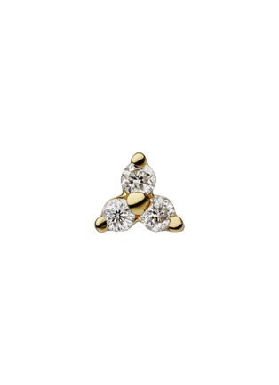 首图 - 点击放大 - MARIA TASH - Trinity Diamond 18K Gold Stud Earring