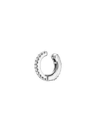 首图 - 点击放大 - MARIA TASH - Eternity Diamond 18K White Gold Cuff Earring