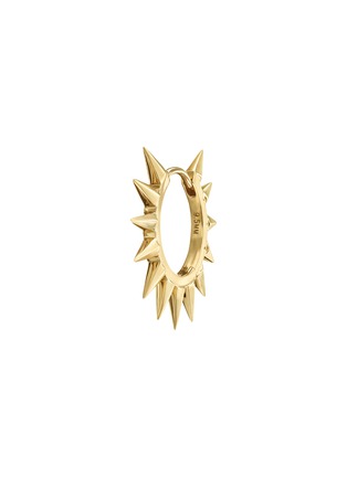 首图 - 点击放大 - MARIA TASH - 14k Gold Metal Mohawk Hoop Earring