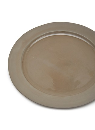 细节 –点击放大 - SOCIETY LIMONTA - Onda Dinner Plate — Fumo