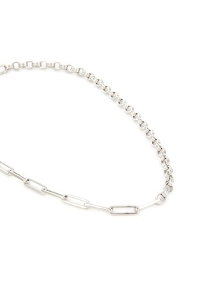 细节 - 点击放大 - MISSOMA - 镀银链条项链