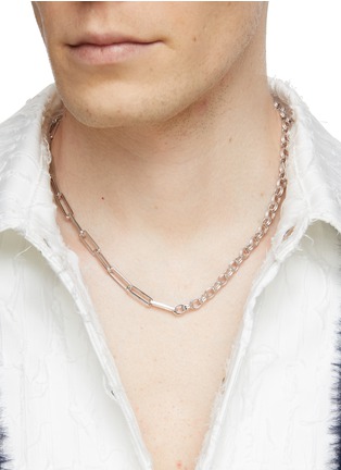 模特儿示范图 - 点击放大 - MISSOMA - 镀银链条项链