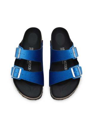 细节 - 点击放大 - BIRKENSTOCK - Arizona 天鹅绒双搭扣凉鞋